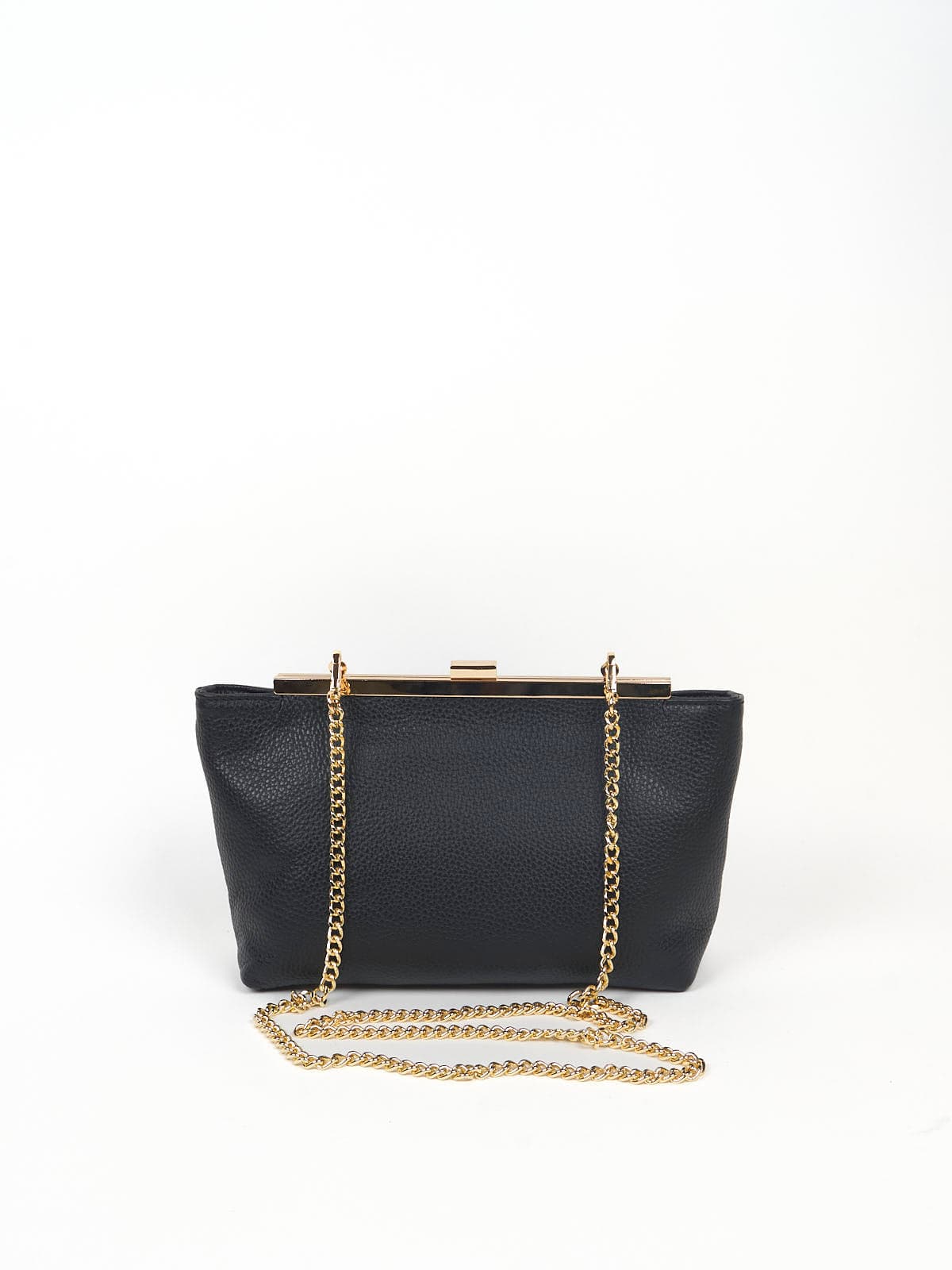 Filimon Leder-Clutch-Tasche mit Schulterkette — Ansicht 3