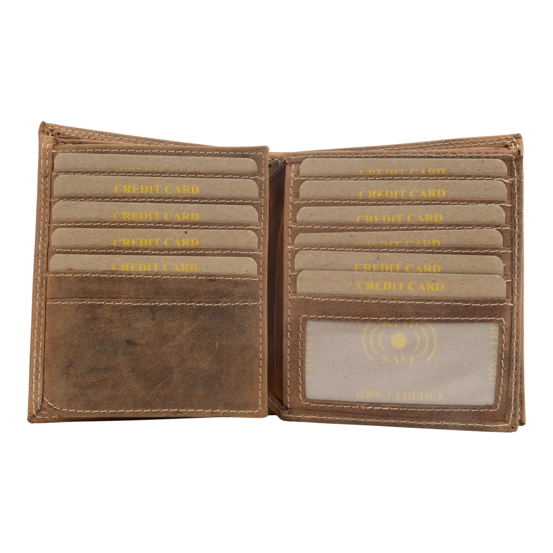 Verdura Cartale Natur Leder Portemonnaie