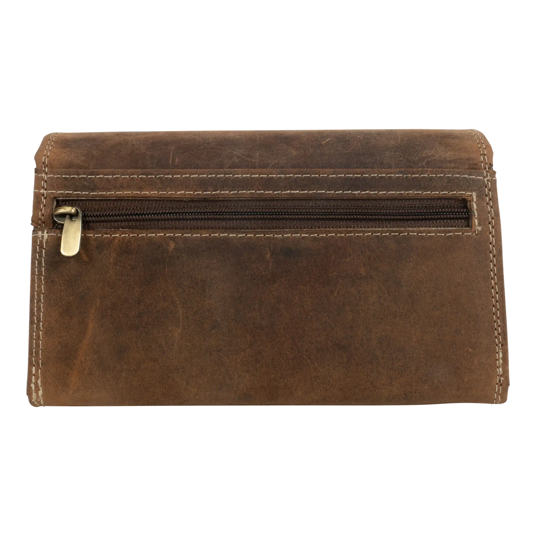 Verdura Lunghezza Natur Leder Portemonnaie