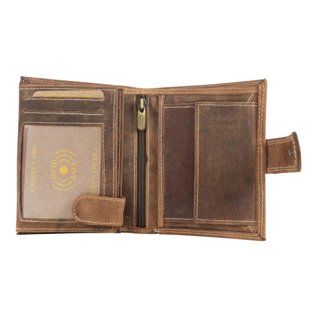 Verdura Tenore Natur Leder Portemonnaie